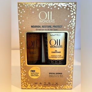 Matrix Oil Wonders Set-Micro-Oil Shampoo & Oil Conditioner-NEW